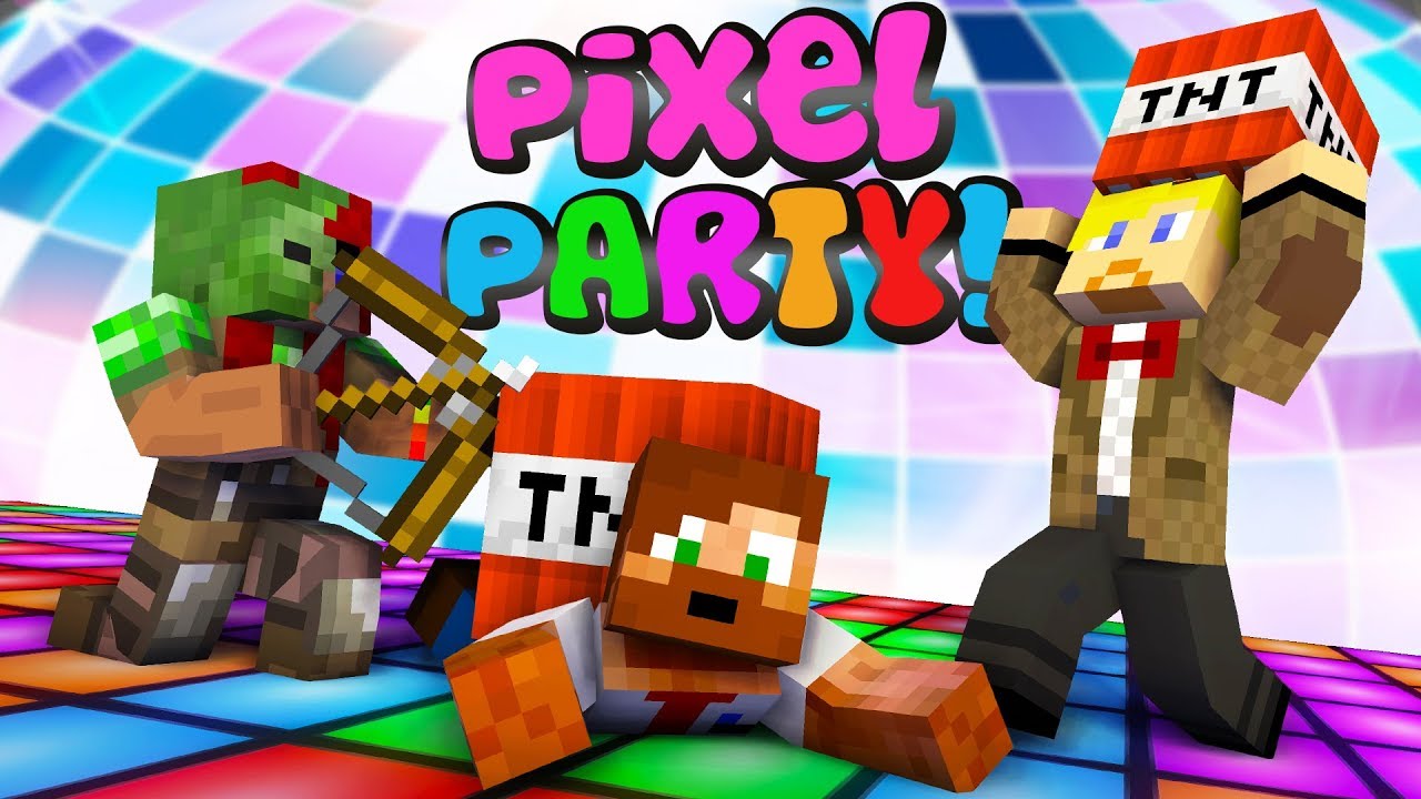 VEM ÄR BÄST PÅ PIXEL PARTY!? 😆💣