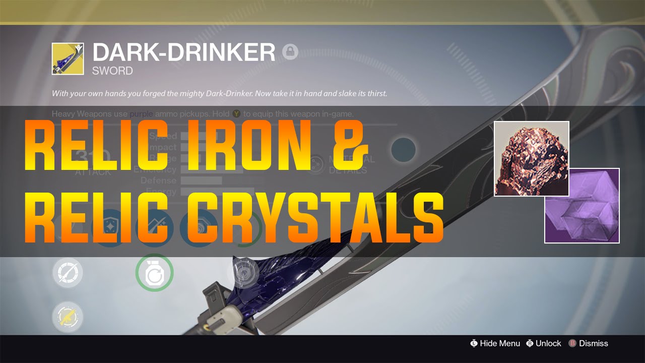 Destiny: Fastest way to farm Relic Iron & Relic Crystal