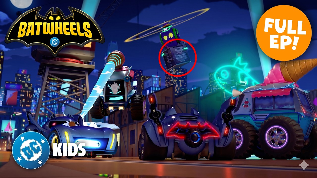 Legion of Zoom Learn TEAMWORK! 🤝 | Batwheels ⭐️ FULL EPISODE ⭐️ | @dckids