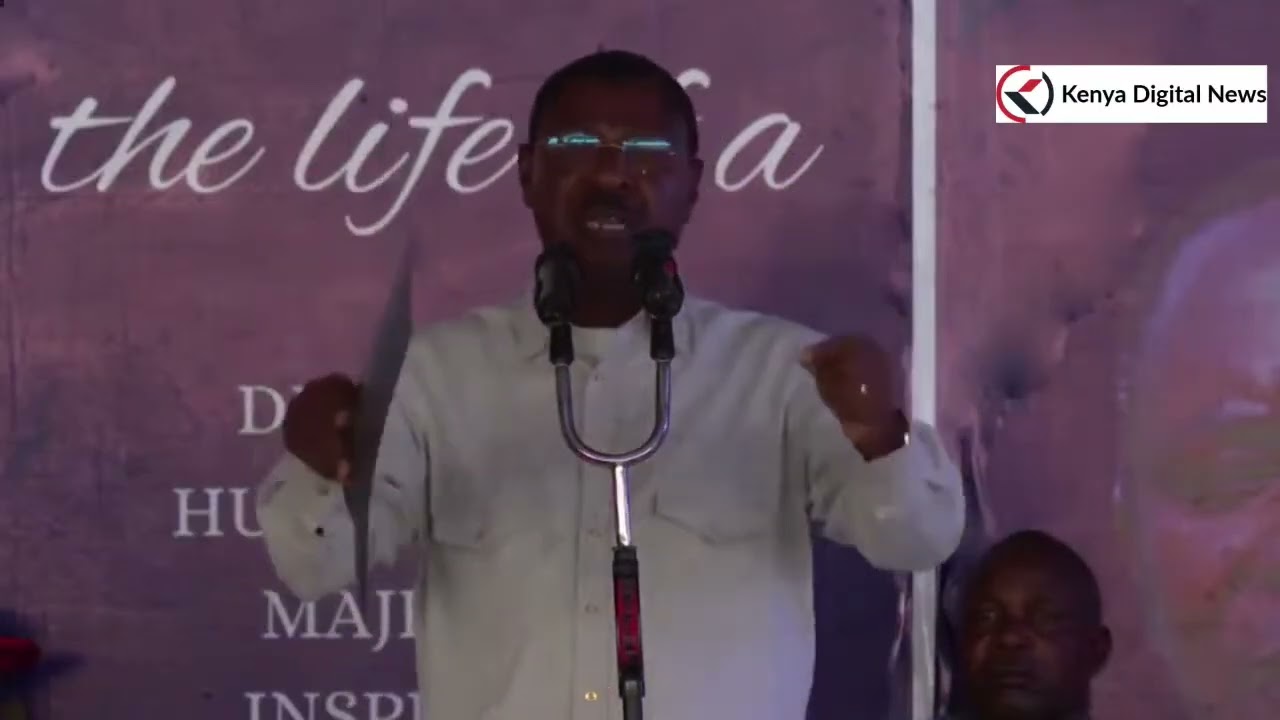 LET US PLAY OUR LEAGUE! Wetang'ula's POWERFUL Message to Luhya Leaders During the Burial of Siamba