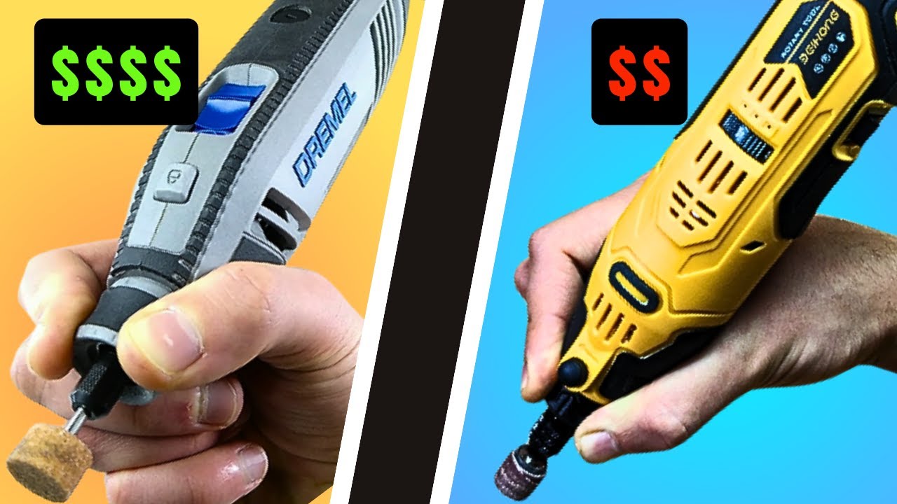 Dremel 4300 против дешевого вращающегося инструмента (это видео может сэкономить вам 100 долларов!)