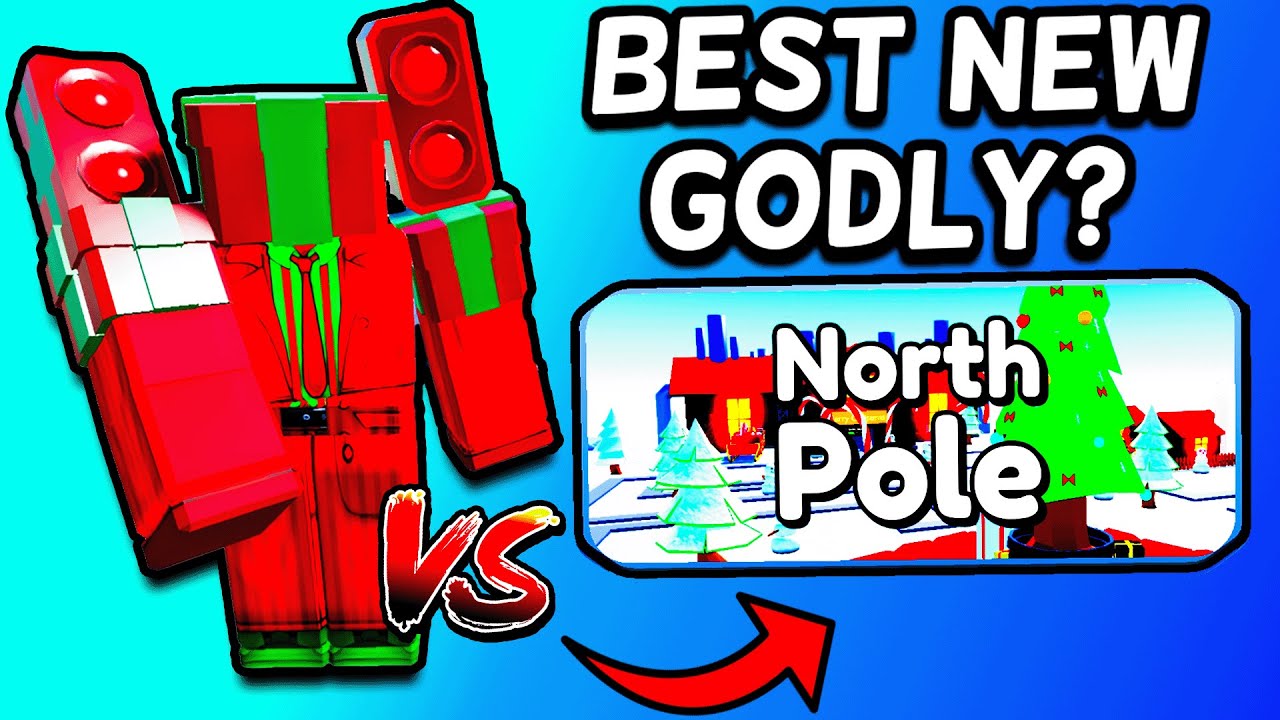NEW GODLY TITAN vs NEW CHRISTMAS MAP?! (Toilet Tower Defense)