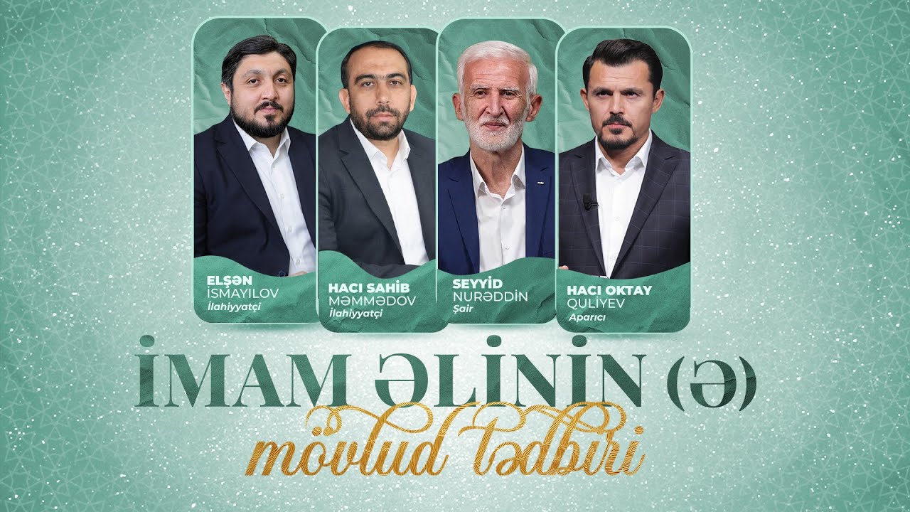 İmam Əlinin (ə) Mübarək Mövludu Münasibətilə Tədbir | Canlı Yayım (02.01.2026)