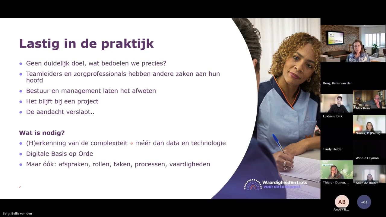 Webinar: Wegwijzer datagedreven werken – richten, inrichten en verrichten