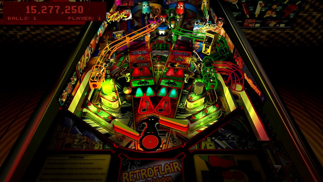 Future Pinball: RetroFlair - BAM Edition (PinEvent V2, FizX 3.3) v2.2