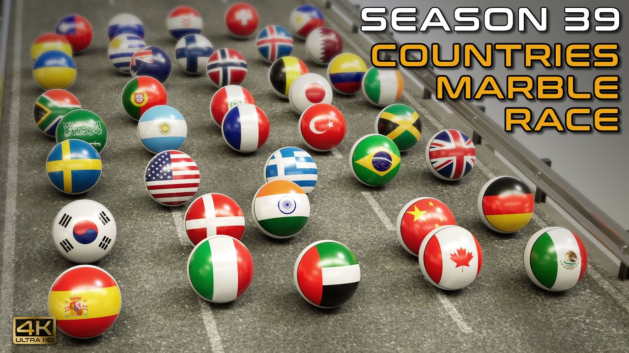 COUNTRIES MARBLE RACE - SEASON 39