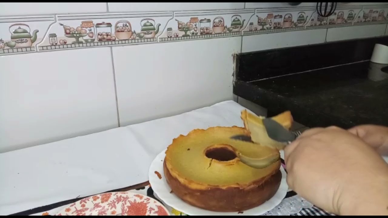 como fazer bolo de batata doce