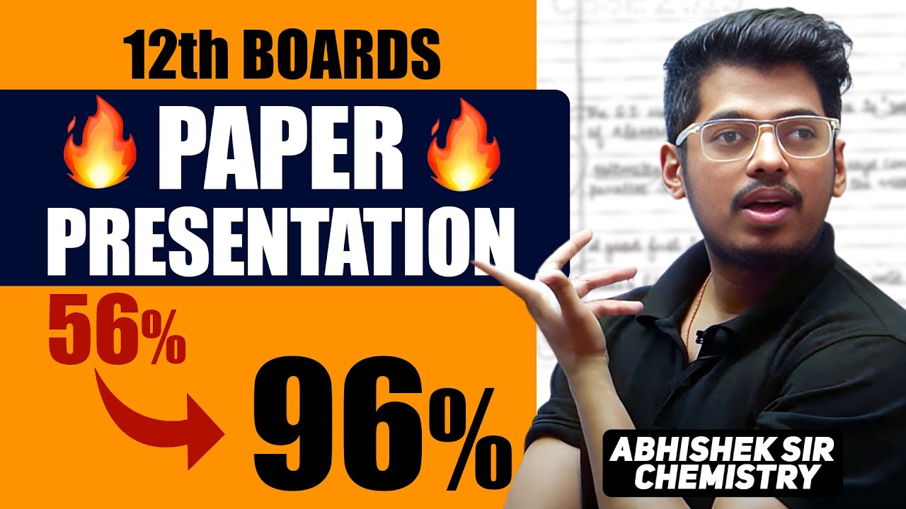 How To write Exams Like Topper&rsquo;s 😳| Chemistry Paper Presentation & Time managements Boards 2024||