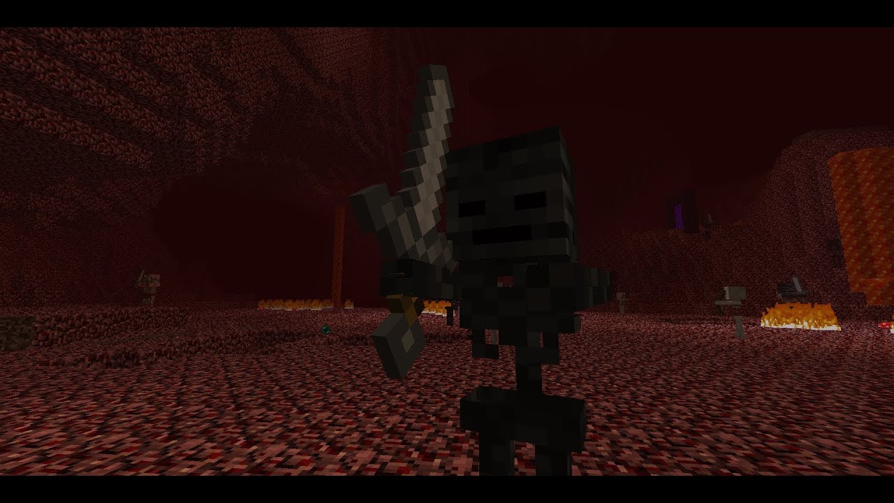 MineCraft 1.4 Snapshot 12w36a Wither Skeleton