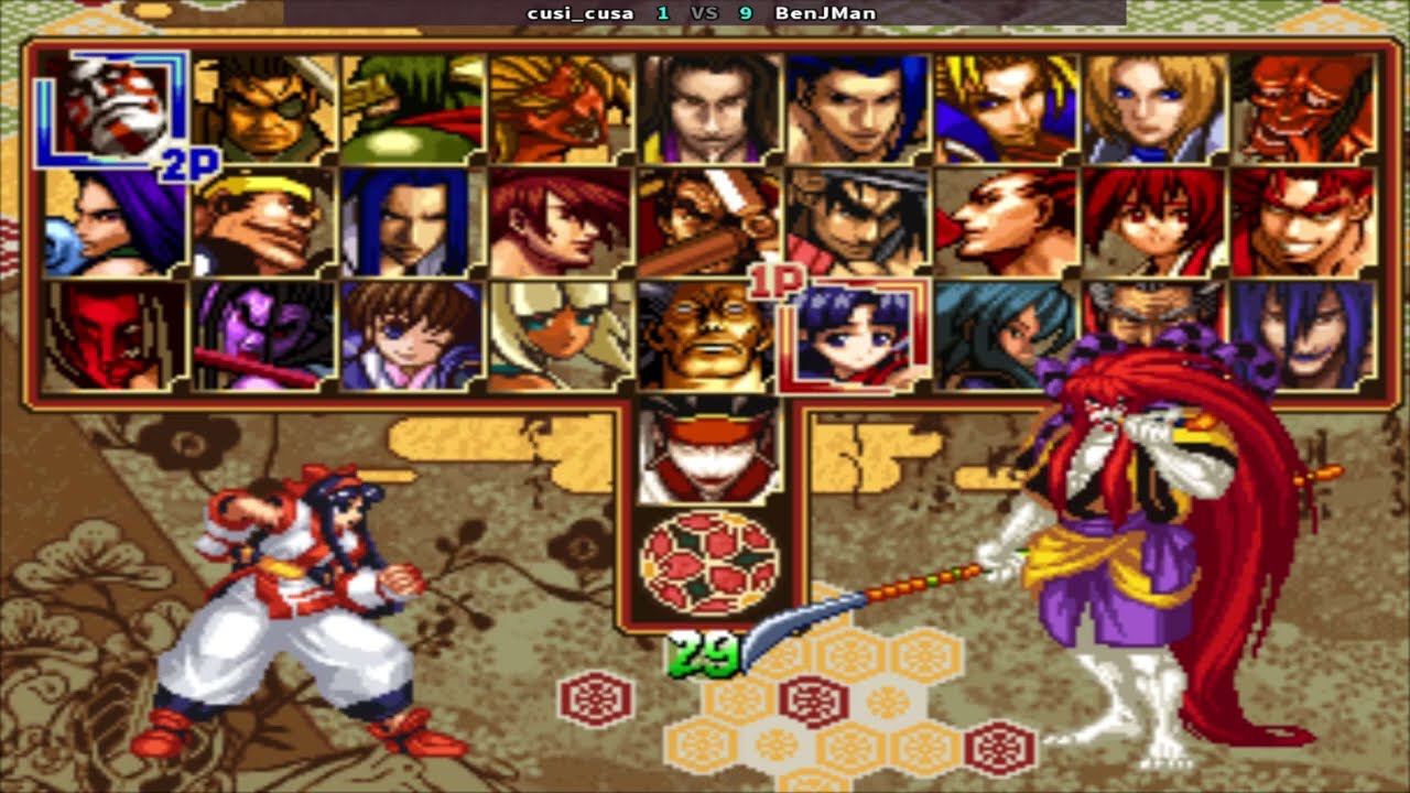 Samurai Shodown V Special cusi_cusa (PE) Vs BenJMan (PE) || Play Date 18 Aug 25