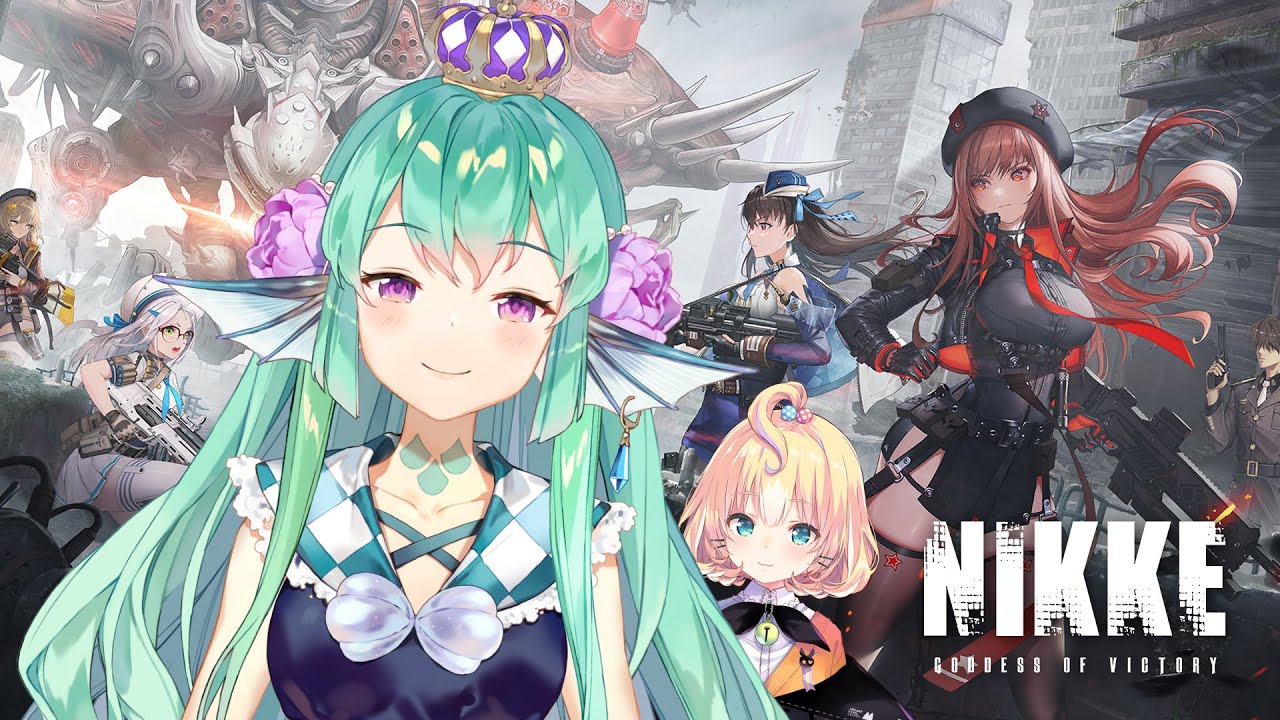 【NIKKE】 GLOBAL RELEASE FIRST LOOK! 【NIJISANJI EN | Finana Ryugu】