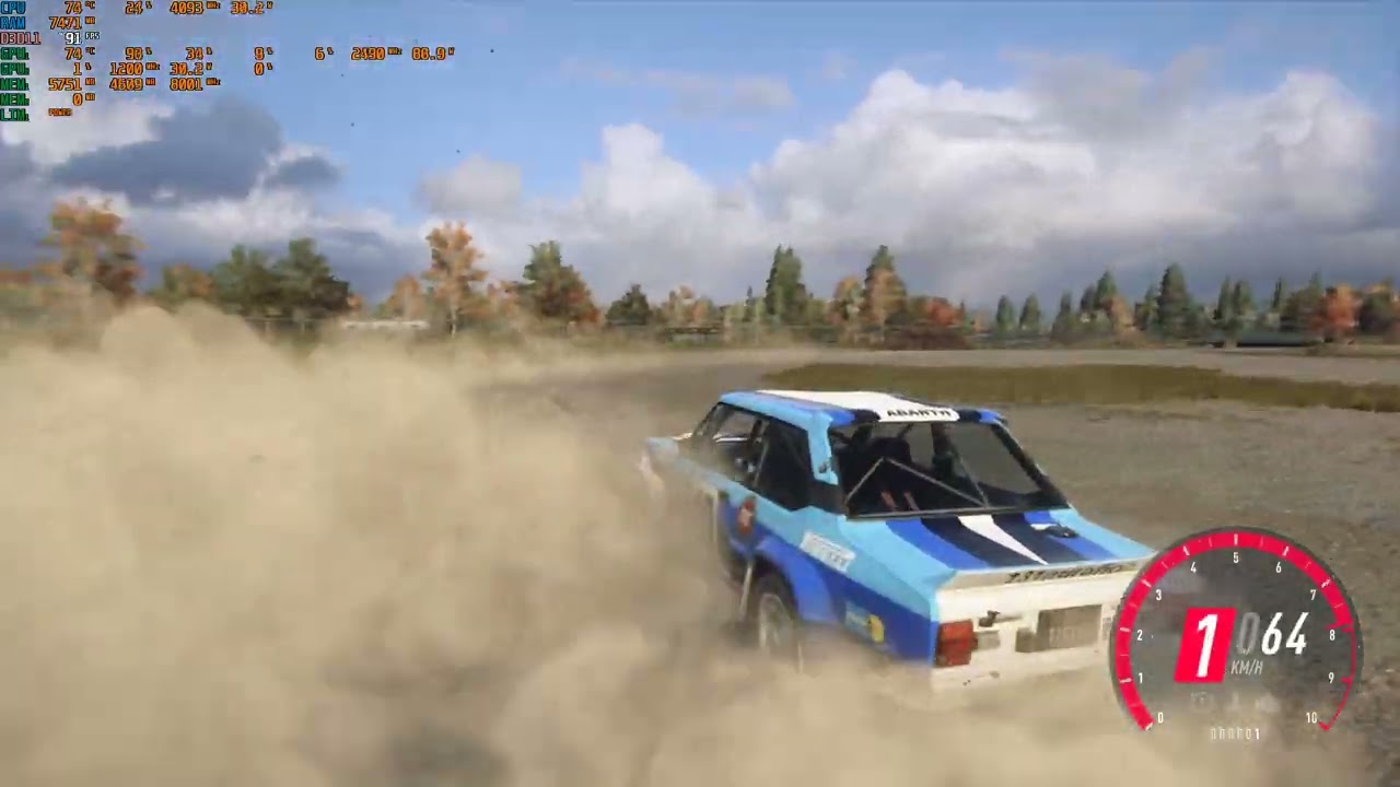 Excalibur G870 - İ5 12450H & RTX 4050 - DİRT RALLY 2.0 ULTRA GRAPHİC TEST