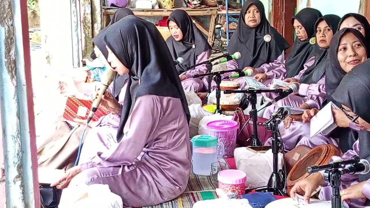 Baca'an Asmaul Husnah acara halidayah ibu paikem RT 04 
