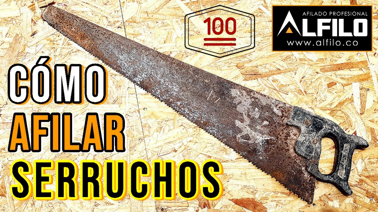 🪚 CÓMO AFILAR UN SERRUCHO 🫢 Explicado 💯% con pelos y señales‼️