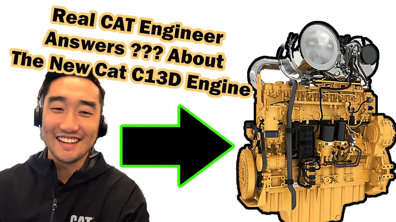 Asking EVERYTHING about the New Cat C13D Diesel Engine with a Real CAT Engineer.
