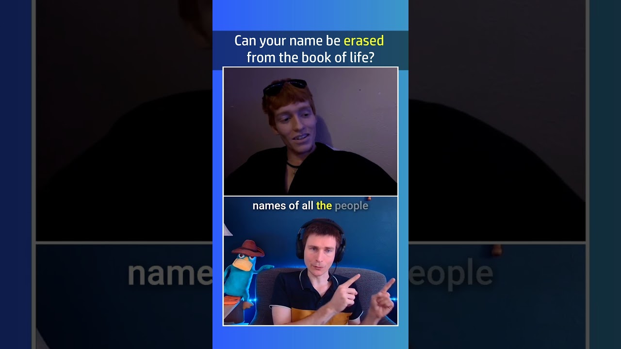 Can Your Name Be ERASED From The Book of Life?