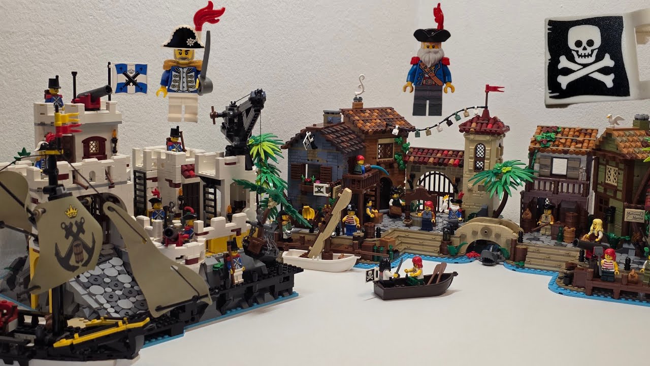 LEGO Eldorado Fortress и Bricklink Thieves of Tortuga