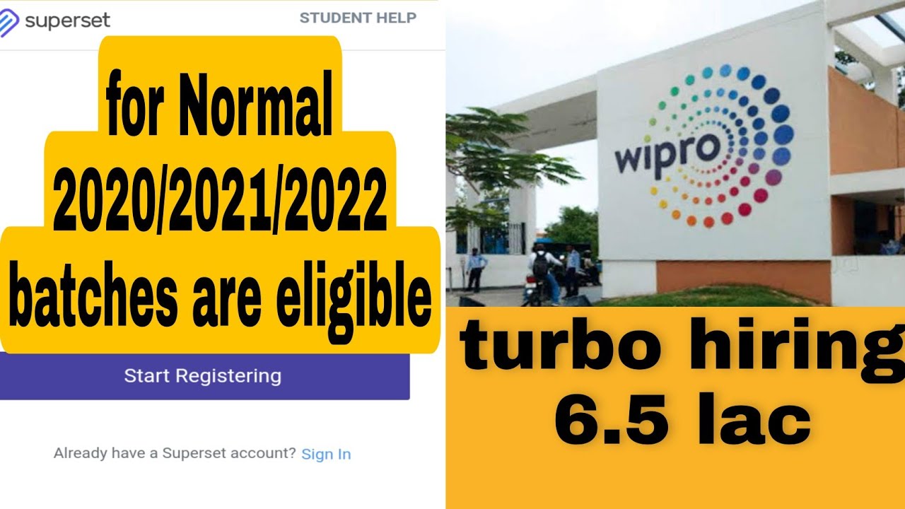 Wipro turbo hiring 6.5 lacs package 2022 | application started 15 Dec 2021 || Wipro turbo Project E.