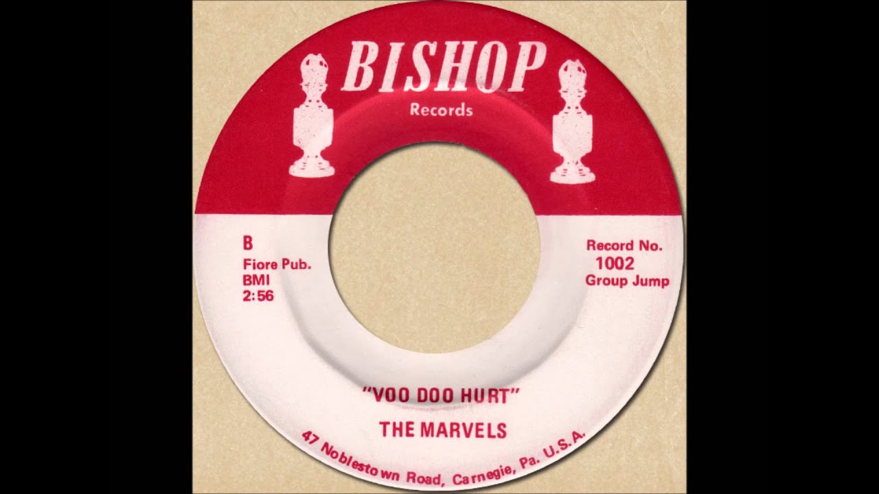 THE MARVELS - VOO DOO HURT [Bishop 1002] 1960