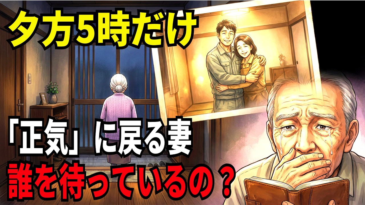 家族の顔さえ忘れた認知症の妻が、毎日夕方5時になると玄関でとる「謎の行動」… その理由を知って夫は号泣した