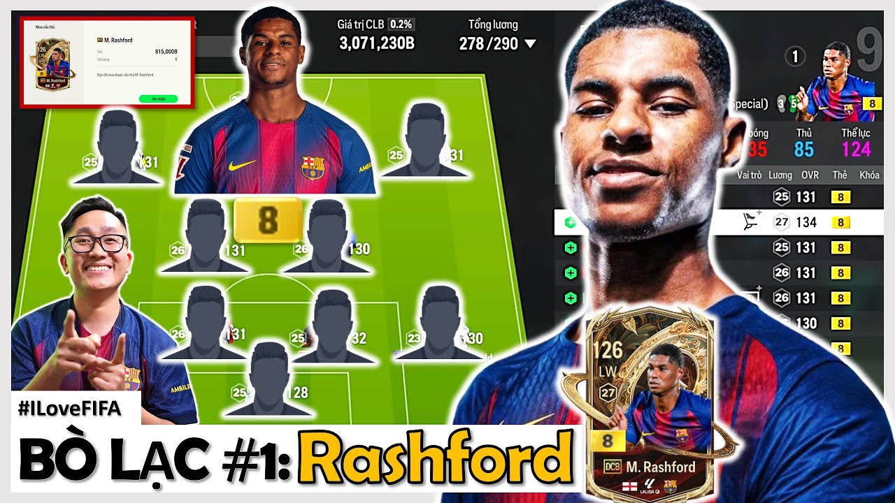 SERI BÒ LẠC #1: Đốt Sạch 1 Triệu Tỷ BP Tươi I Love Mang Marcus Rashford DCB +8 & Cái Kết ???