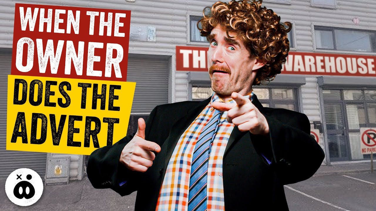 Когда владелец делает рекламный ролик