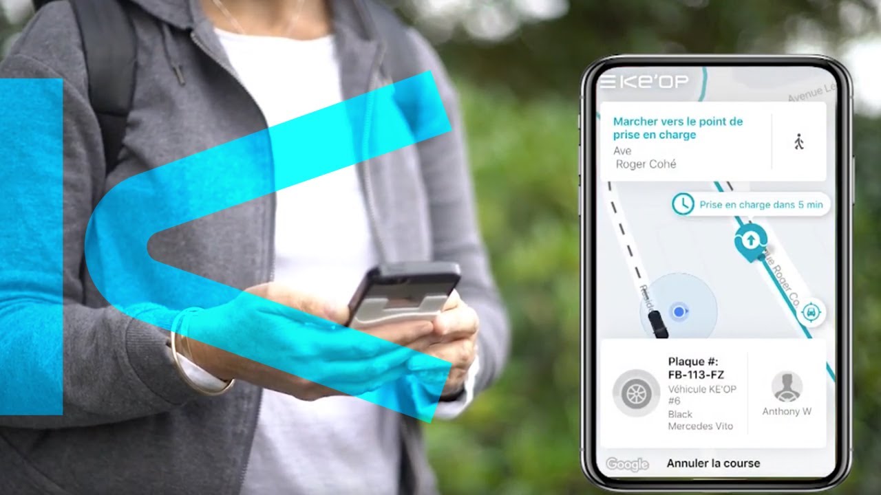 [Innovation] KE'OP : le nouveau service de mobilité partagée à la demande et en temps réel