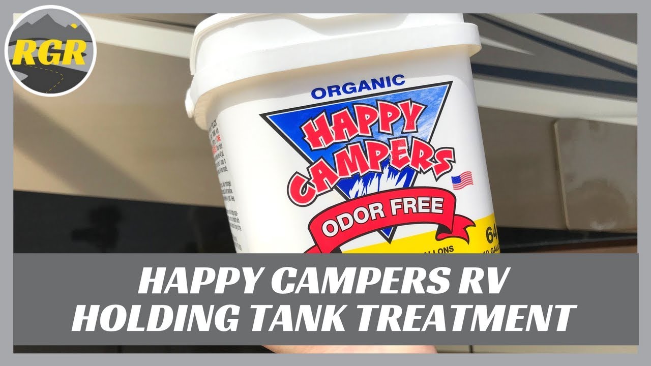 Happy Campers RV Holding Tank Treatment | Product Review | For Black and Grey Tanks