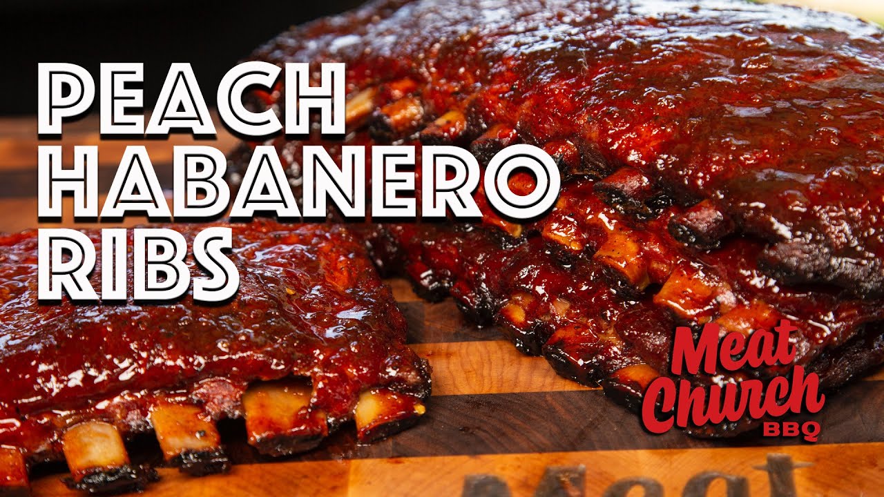Succulent Peach Habanero Ribs