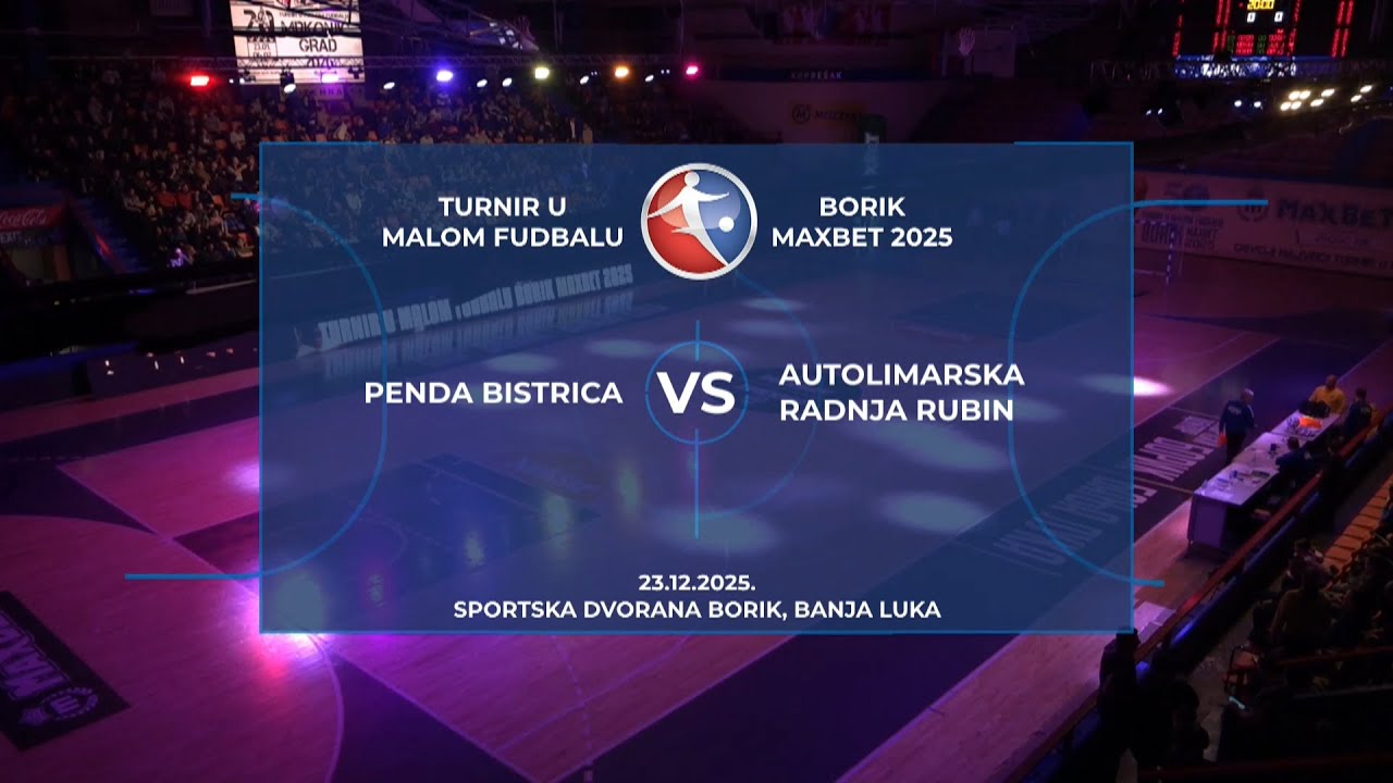 Penda Bistrica - Autolimarska radnja Rubin (polufinale turnira u malom fudbalu 