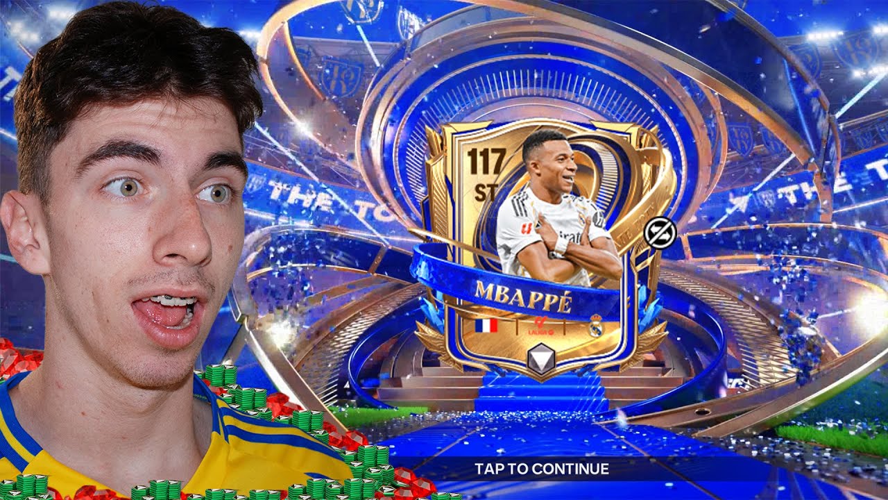 AM PRINS CEL MAI BUN JUCATOR UTOTY in PACK OPENING pe FC MOBILE