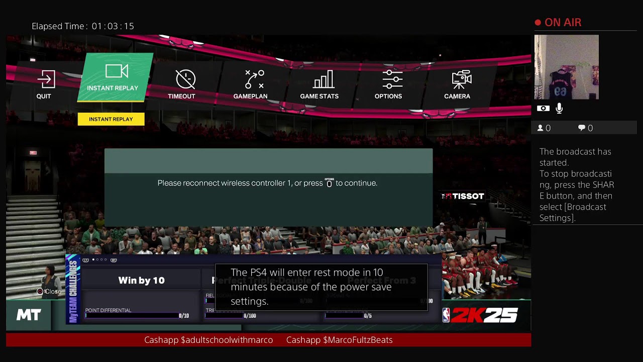ChiefMalottoPapi Adultschoolwithmarcopodcast-Nba2K25 MyTeam