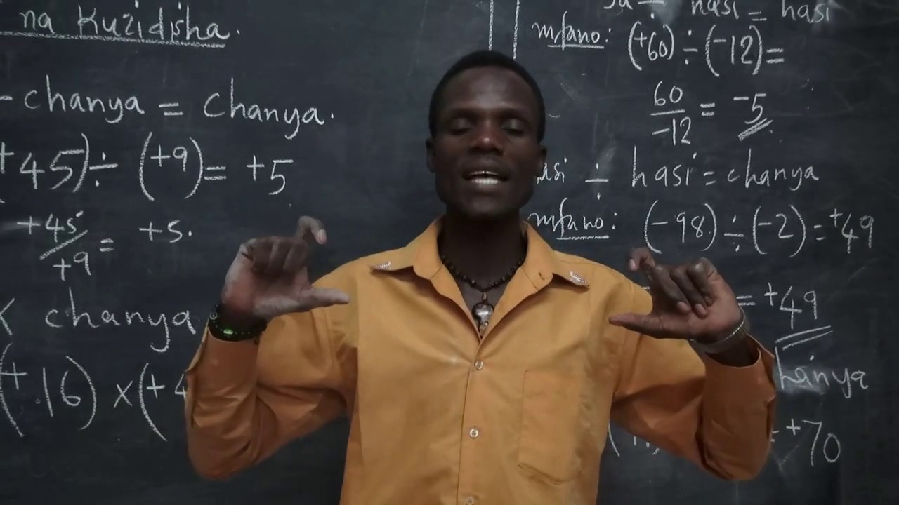 HISABATI DARASA LA 5 HADI LA 7; HASI NA CHANYA MAELEZO NA MASWALI.