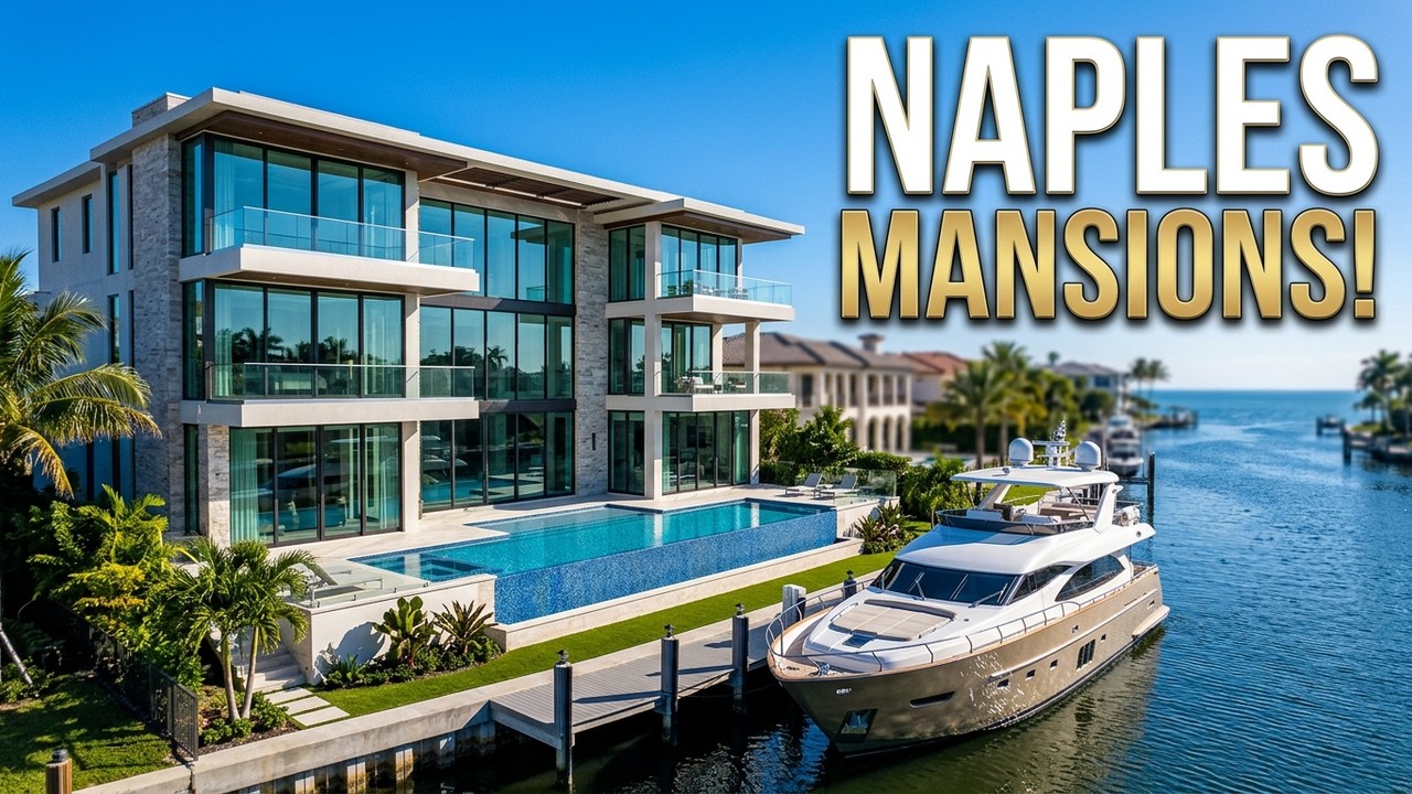 Inside Naples, Florida's Billionaire Waterfront Mansions