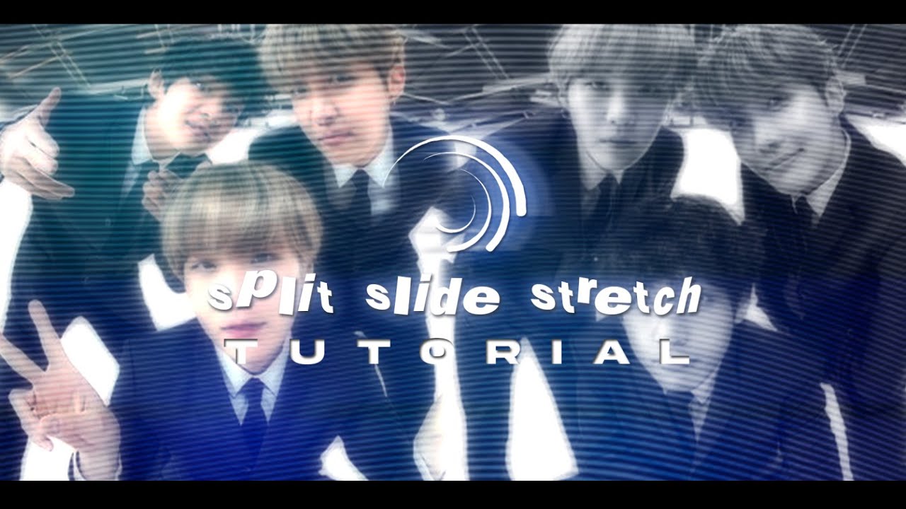 split slide stretch tutorial | alight motion
