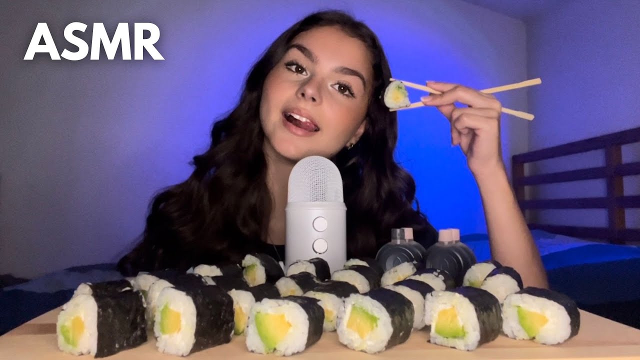 ASMR - DÉGUSTATION SUSHIS