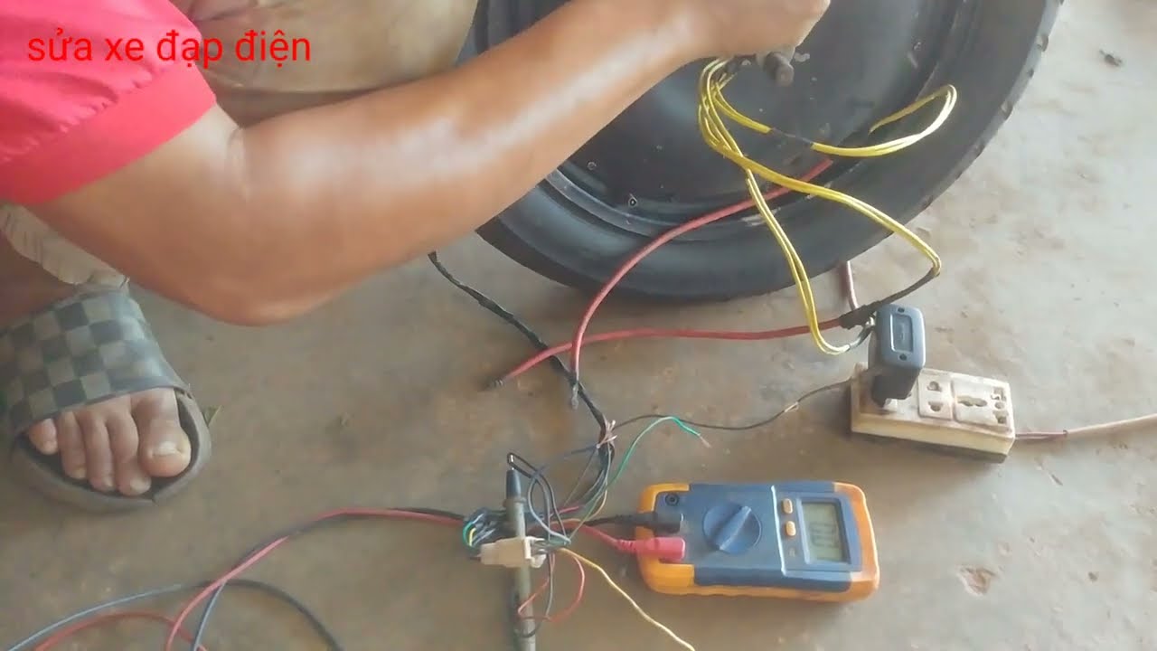 cách kiểm tra mắt động cơ xe điện thủ công - sửa xe máy - sửa xe đạp điện