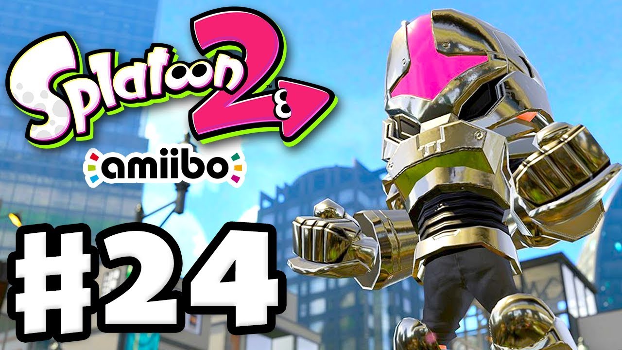 Splatoon 2 - Gameplay Walkthrough Part 24 - Amiibo Power Gear! (Nintendo Switch)