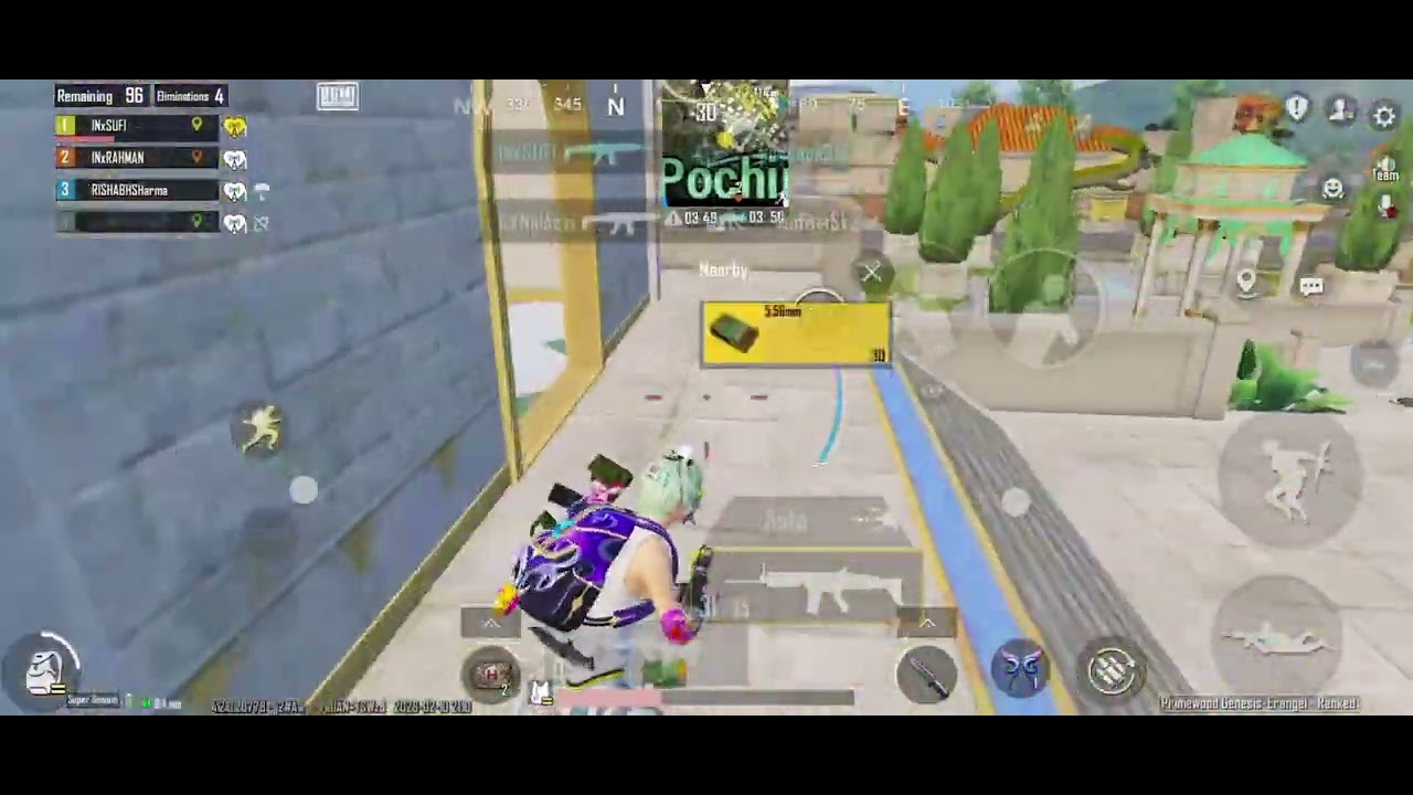Conqueror lobby clutches by Inxsufi gaming #clutch #bgmi #viral 