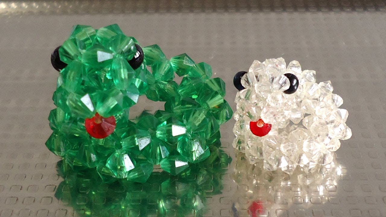 へびの作り方 Snake, How to make beaded 【わんこビーズ r069】