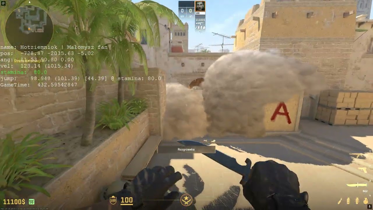 Mirage T side - A smokes