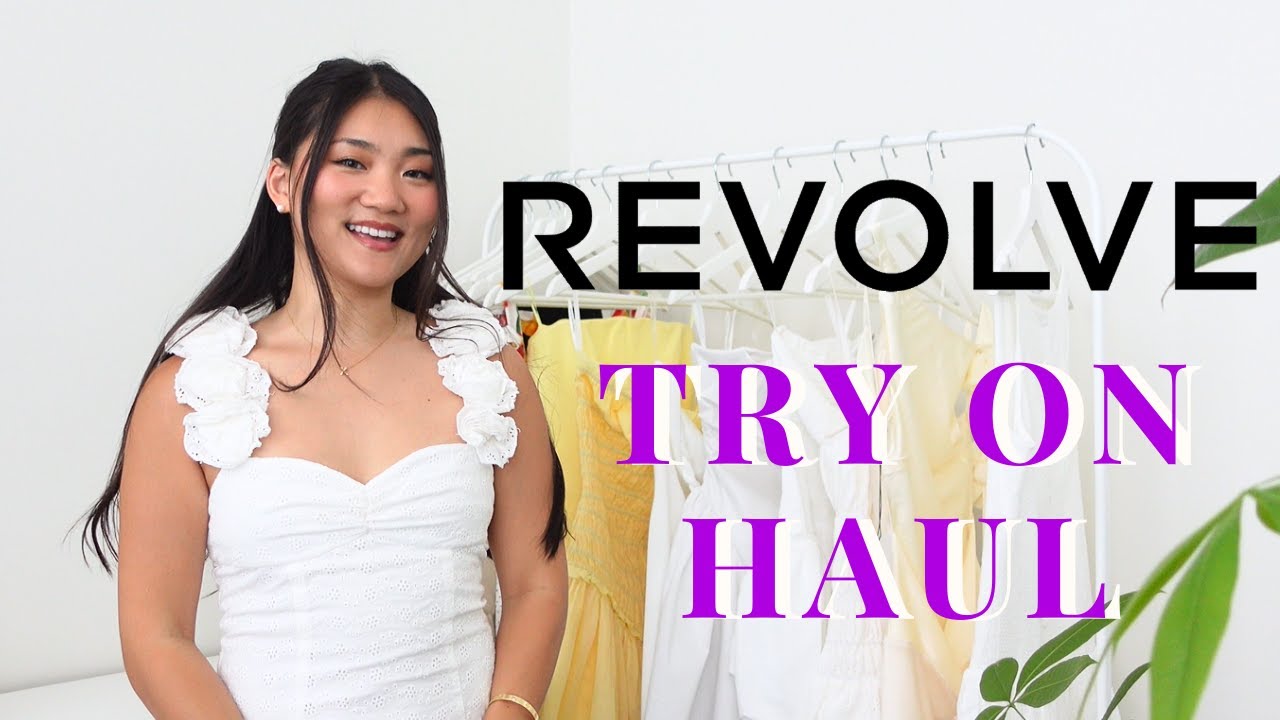 Revolve White Dress Try On Haul | Petite Fashion