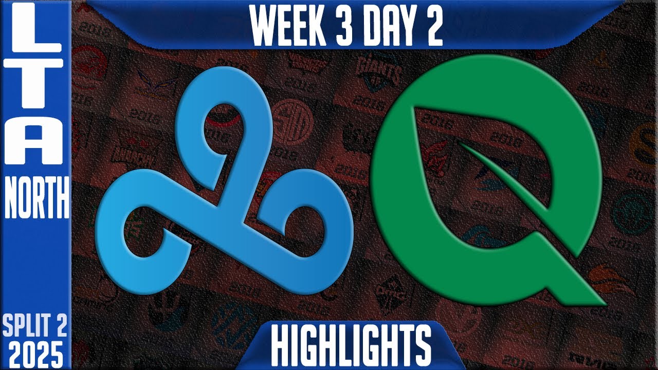 C9 vs FLY Highlights | LCS W3D2 Split 2 2025 LTA North | Cloud9 vs FlyQuest