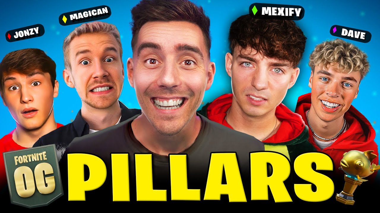 FORTNITE OG PILLARS ESKALIERT! 😂 (Creator Battle!)
