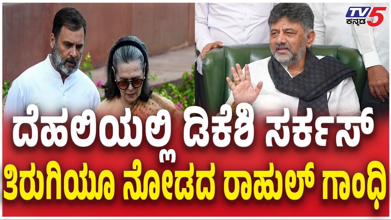DK Shivakumar Meet Rahul Gandhi? ದೆಹಲಿಯಲ್ಲಿ ಡಿಕೆಶಿ ಸರ್ಕಸ್ ತಿರುಗಿಯೂ ನೋಡದ ರಾಹುಲ್ ಗಾಂಧಿ | Congress