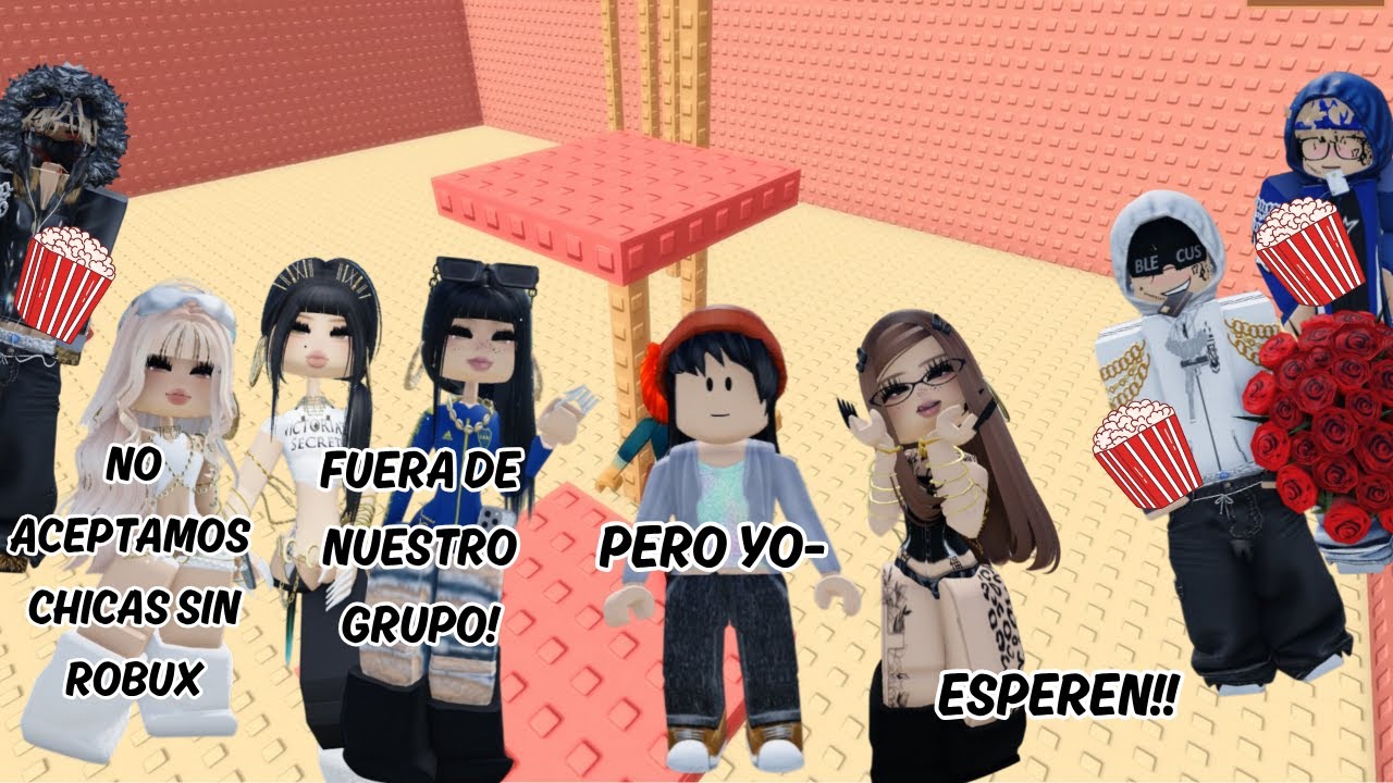 They didn't let me join a group of friends because I didn't have any Robux😭 ROBLOX HISTORY