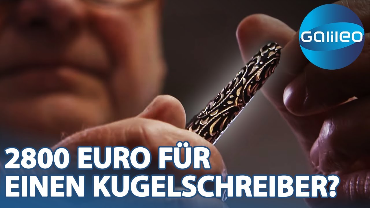 4€ vs. 2800€: SO unterscheiden sich günstige und luxuriöse Kugelschreiber