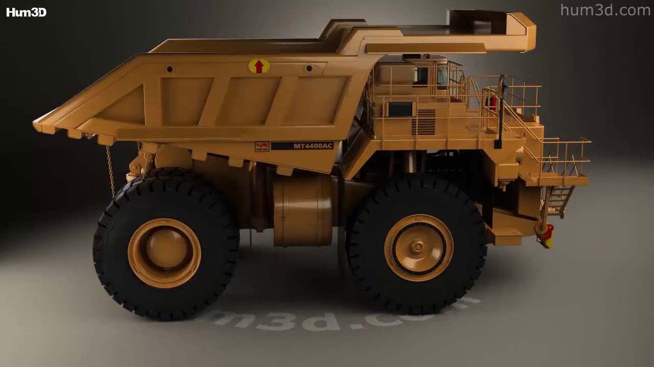 Unit Rig MT4400AC Dump Truck 2017 3D model by 3DModels.org