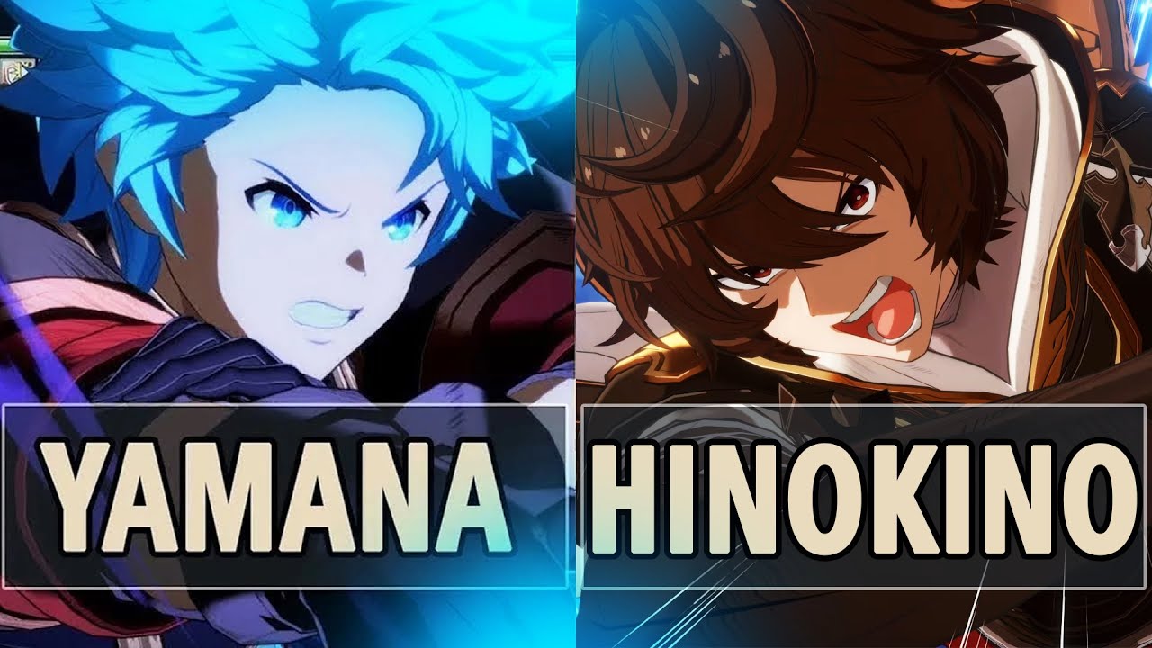 GBVSR:🔥Yamana (Gran) Vs Hinokino (Sandalphon)🔥| High Level Gameplay.