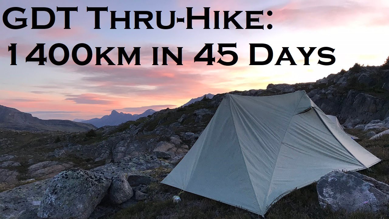 Great Divide Trail Solo Thru-Hike NOBO 2019: The World's Wildest Thru Hike